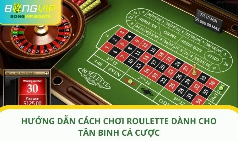 Hướng Dẫn Cách Chơi Roulette Dành Cho Tân Binh Cá Cược
