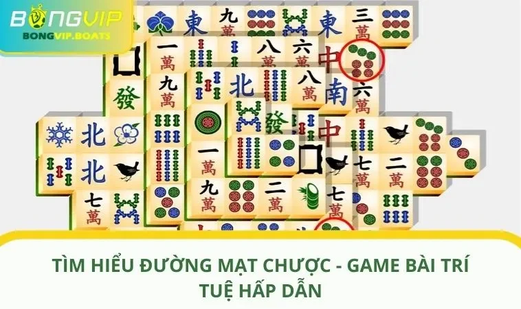 duong mat chuoc anh dai dien Tìm Hiểu Đường Mạt Chược - Game Bài Trí Tuệ Hấp Dẫn